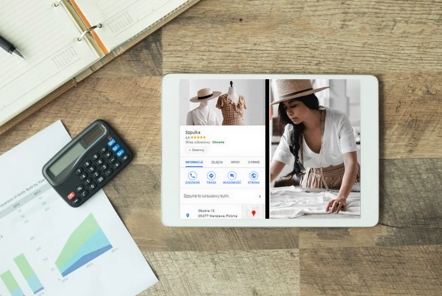 pozycjonowanie google map