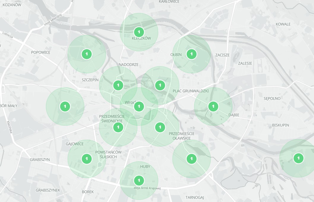 mapy google widoczne rezultaty seo top1